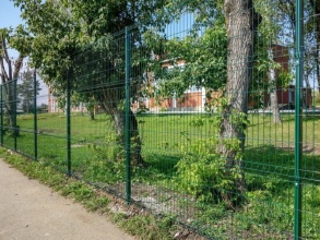 3D заборы для школы 90 метров фото в Волоколамске