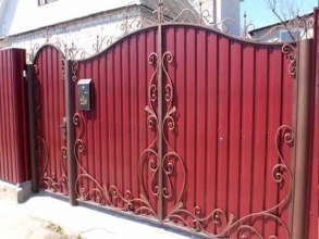 Калитка - пример 1 фото в Волоколамске