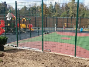 Забор на детскую площадку 50 метров фото в Волоколамске